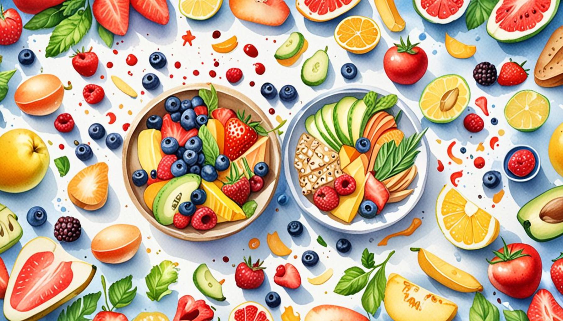 The importance of variety in food for a balanced diet