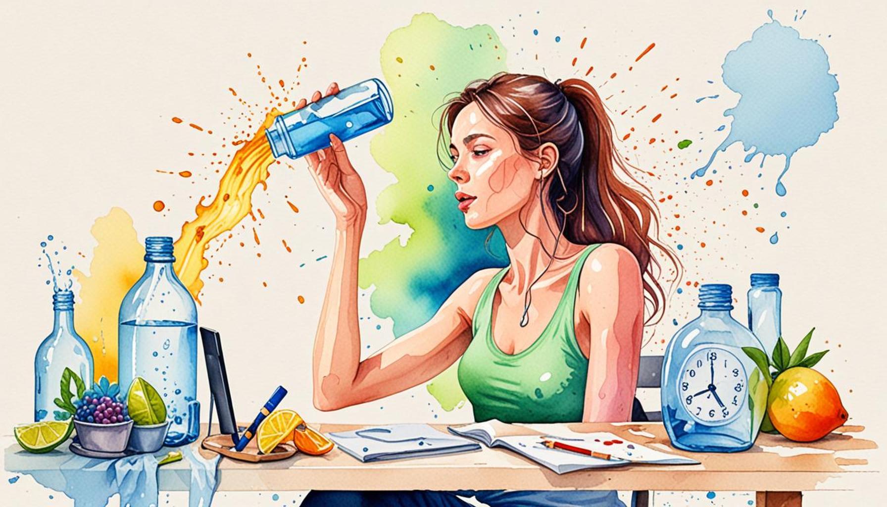 How Dehydration Can Affect Productivity and Concentration at Work
